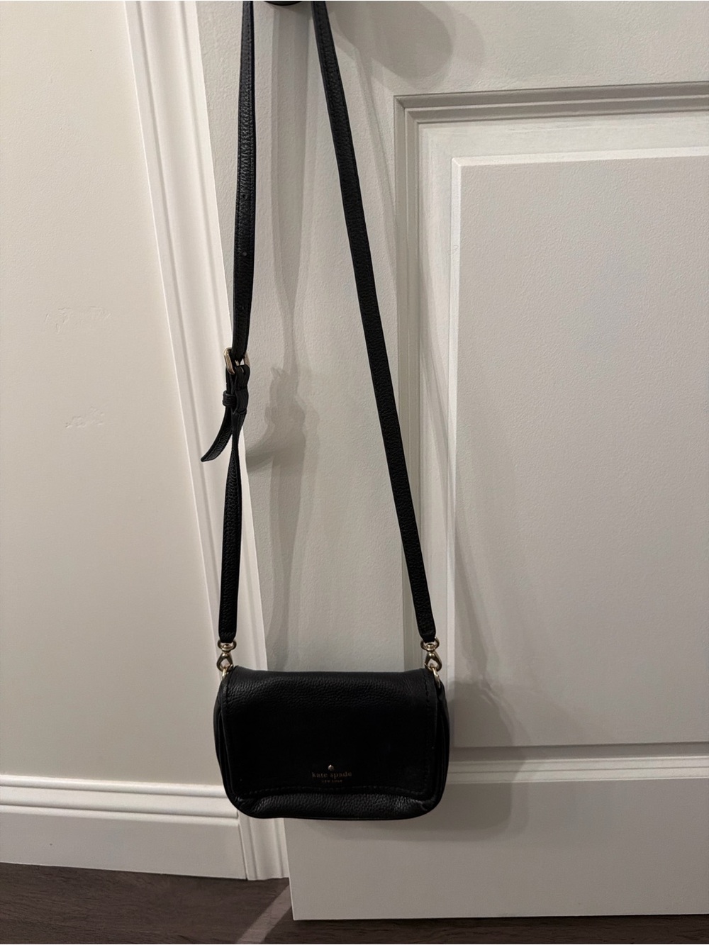 kate spade Black Leather Crossbody - Picture 2 of 8